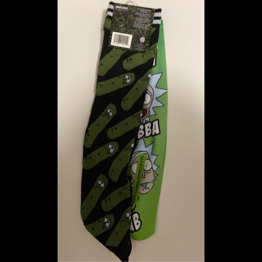 2 Pack Rick and Morty Knee High Socks